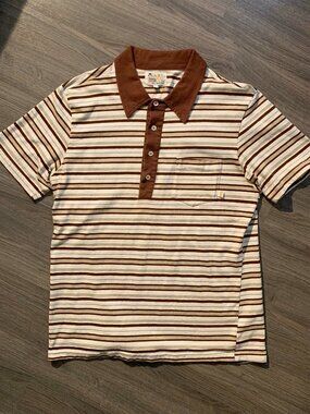 PAUL FRANK Polo Shirt with Pocket, LIKE NEW, Vintage Y2K, 100% Cotton, Large